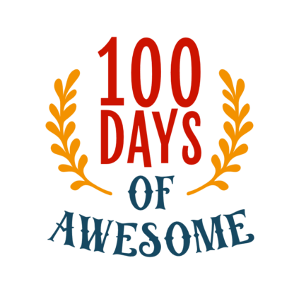 100-days-of-awesome-school-life-free-svg-file-SvgHeart.Com