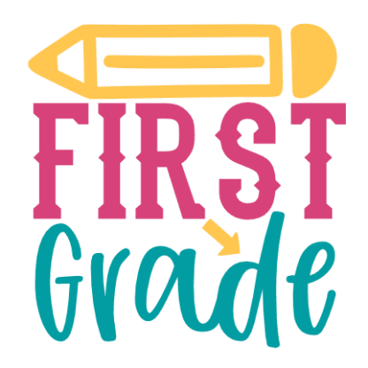 1st-grade-elementary-school-free-svg-file-SvgHeart.Com