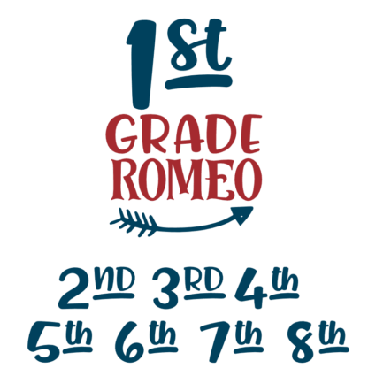 1st-grade-romeo-elementary-school-free-svg-file-SvgHeart.Com