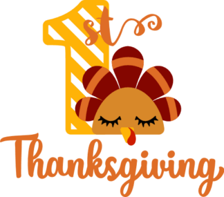 1st-thanksgiving-baby-newborn-turkey-face-free-svg-file-SvgHeart.Com