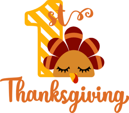 1st-thanksgiving-baby-newborn-turkey-face-free-svg-file-SvgHeart.Com