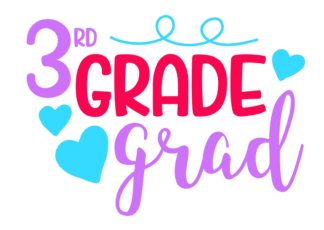 3rd-grade-grade-graduation-free-svg-file-SvgHeart.Com