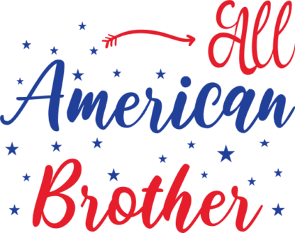 all-american-brother-patriotic-4th-of-july-free-svg-file-SvgHeart.Com