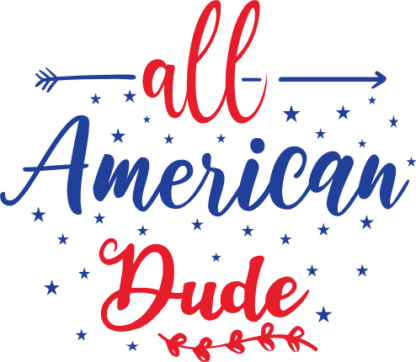 all-american-dude-patriotic-4th-of-july-free-svg-file-SvgHeart.Com