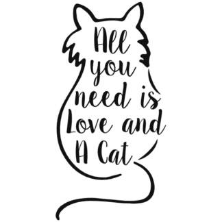 all-you-need-is-love-and-a-cat-cat-lovers-free-svg-file-SvgHeart.Com