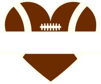 american-football-heart-shape-ball-split-text-frame-sport-free-svg-file-SvgHeart.Com