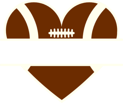 american-football-heart-shape-ball-split-text-frame-sport-free-svg-file-SvgHeart.Com