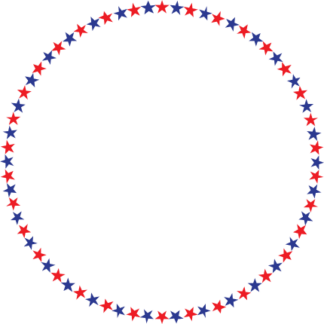 american-stars-circle-monogram-frame-4th-of-july-free-svg-file-SvgHeart.Com