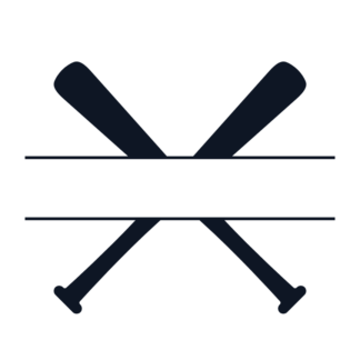 baseball-bat-split-text-frame-sport-free-svg-file-SvgHeart.Com