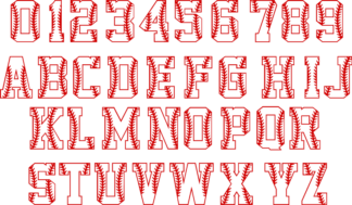 baseball-numbers-and-alphabet-bundle-sports-fonts-free-svg-file-SvgHeart.Com