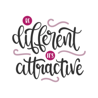 be-different-its-attractive-free-svg-file-SvgHeart.Com