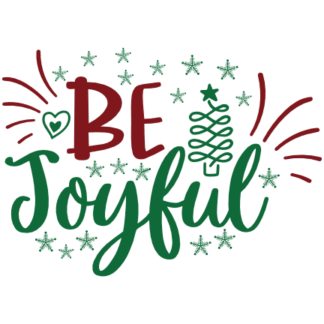 be-joyful-christmas-free-svg-file-SvgHeart.Com