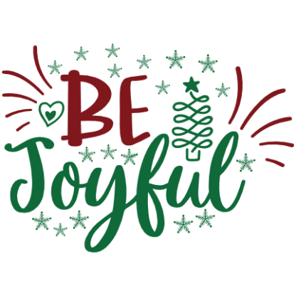 be-joyful-christmas-free-svg-file-SvgHeart.Com