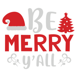 be-merry-yall-christmas-free-svg-file-SvgHeart.Com