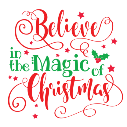 believe-in-the-magic-of-christmas-free-svg-file-SvgHeart.Com