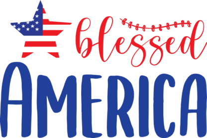 blessed-america-patriotic-4th-of-july-free-svg-file-SvgHeart.Com