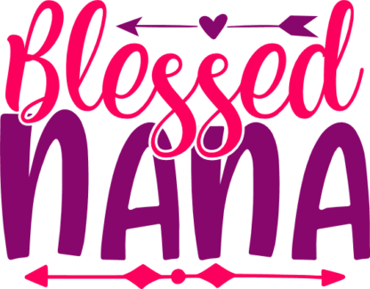 blessed-nana-mothers-day-mom-t-shirt-design-free-svg-file-SvgHeart.Com