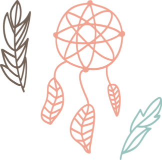 boho-design-dream-catcher-leave-free-svg-file-SvgHeart.Com