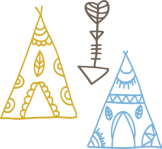 boho-design-tent-arrow-free-svg-file-SvgHeart.Com