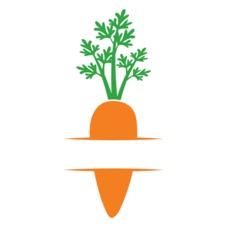 carrot-split-text-frame-easter-free-svg-file-SvgHeart.Com