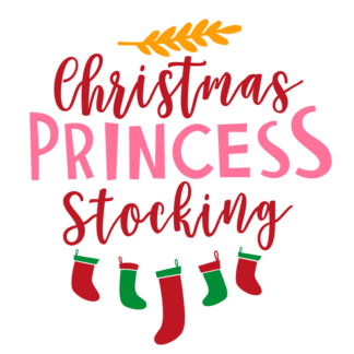 christmas-princess-stocking-holiday-free-svg-file-SvgHeart.Com