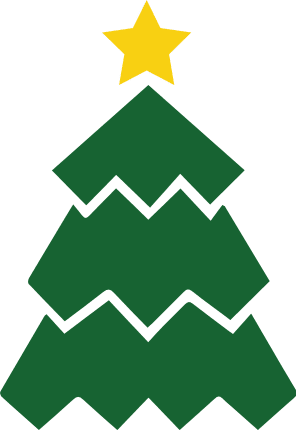 christmas-tree-with-star-decoration-free-svg-file-SvgHeart.Com