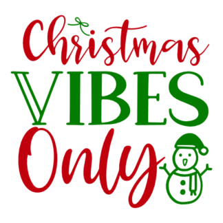 christmas-vibes-only-holiday-free-svg-file-SvgHeart.Com