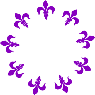 circle-fleur-frame-mardi-gras-carnival-free-svg-file-SvgHeart.Com