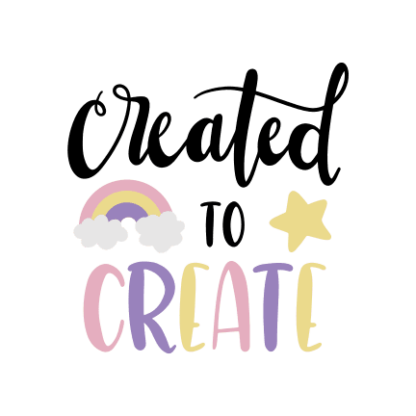 created-to-create-rainbow-star-free-svg-file-SvgHeart.Com