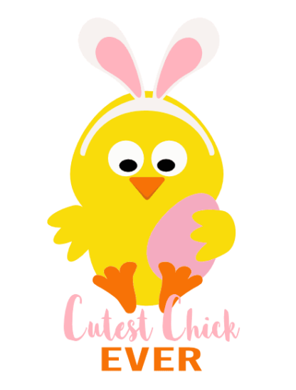 cutest-chick-ever-free-svg-file-SvgHeart.Com