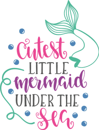 cutest-little-mermaid-under-the-sea-beach-free-svg-file-SvgHeart.Com