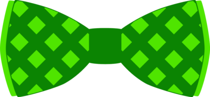 decorative-checkered-bow-sain-patricks-day-free-svg-file-SvgHeart.Com