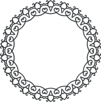 decorative-circle-monogram-frame-free-svg-file-SvgHeart.Com