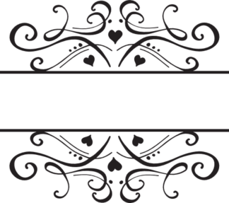 decorative-split-text-frame-home-decor-free-svg-file-SvgHeart.Com