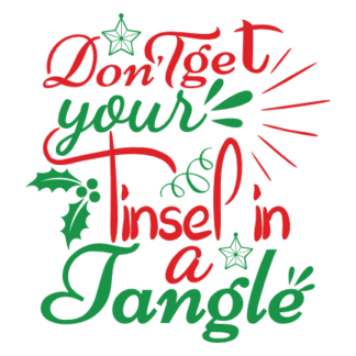 dont-get-your-tinsel-in-a-tangle-christmas-free-svg-file-SvgHeart.Com