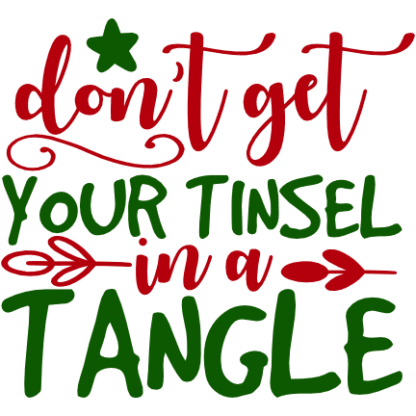 dont-get-your-tinsel-in-a-tangle-christmas-free-svg-file-SvgHeart.Com