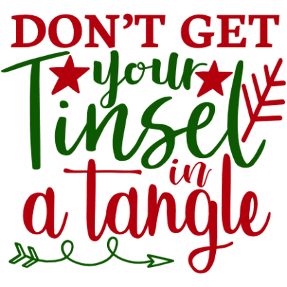 dont-get-your-tinsel-in-a-tangle-christmas-free-svg-file-SvgHeart.Com