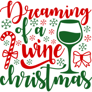 dreaming-of-a-wine-christmas-holiday-free-svg-file-SvgHeart.Com