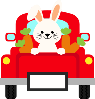 easter-truck-with-bunny-and-carrots-free-svg-file-SvgHeart.Com