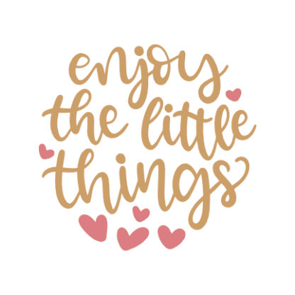 enjoy-the-little-things-hearts-free-svg-file-SvgHeart.Com