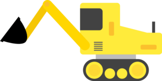 excavator-digger-construction-free-svg-file-SvgHeart.Com