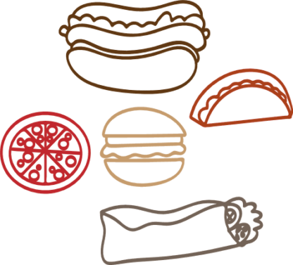 fastfood-bundle-taco-pizza-burger-submarine-free-svg-file-SvgHeart.Com