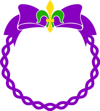 fleur-with-bow-monogram-frame-mardi-gras-carnival-free-svg-file-SvgHeart.Com