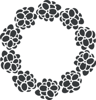 floral-circle-monogram-free-svg-file-SvgHeart.Com