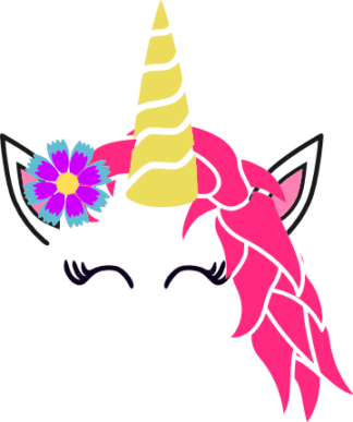 floral-unicorn-head-fantasy-animal-free-svg-file-SvgHeart.Com