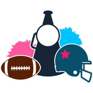 football-ball-helmet-megaphone-monogram-sport-free-svg-file-SvgHeart.Com