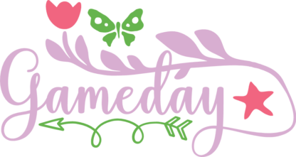 game-day-floral-design-decorative-free-svg-file-SvgHeart.Com