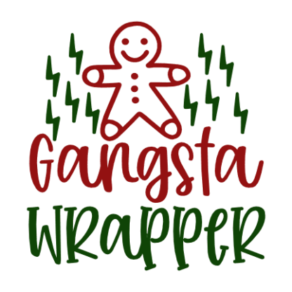 gangsta-wrapper-christmas-free-svg-file-SvgHeart.Com