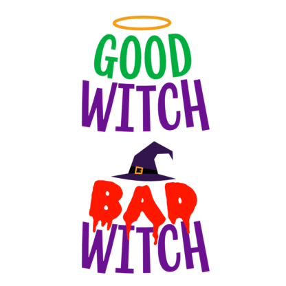 good-witch-bad-witch-funny-halloween-free-svg-file-SvgHeart.Com