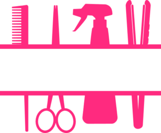 hair-dresser-split-text-frame-spray-scissor-comb-hair-iron-salon-free-svg-file-SvgHeart.Com